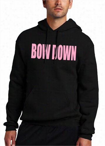 Bow Down Adult Hoodie