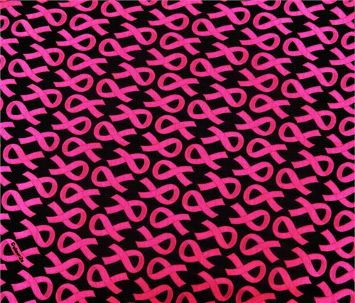 Breast Cancer Awareness Bandana (pink/black)