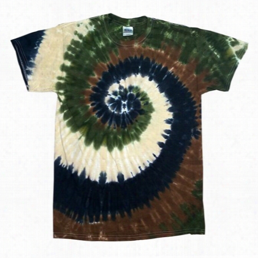 Camo Swirl Ti Dye M Ens T-shirt