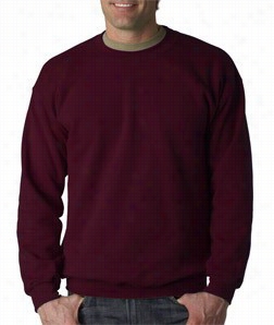 Crew Neck Sweatshirts For Men & Women - Crewneck Sweatshirt (maroon)