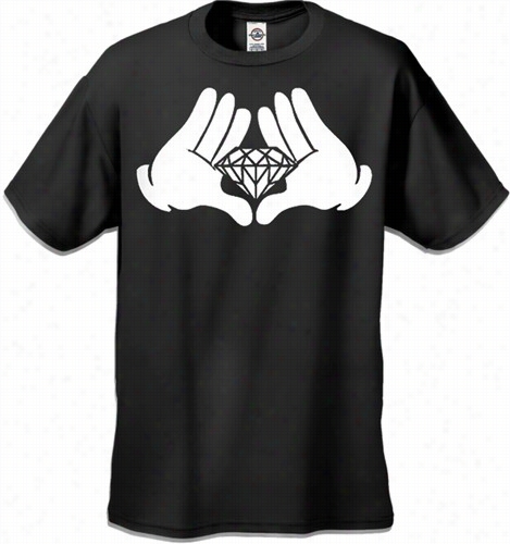 Diamond Cartoon  Hands Men' S-tshirt