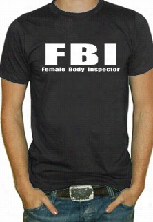 Female Body Inspector Mens T-shirt