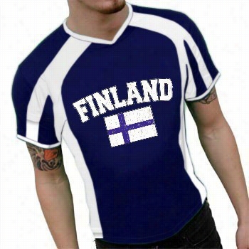 Finland Vintage Flag International Sport Tee