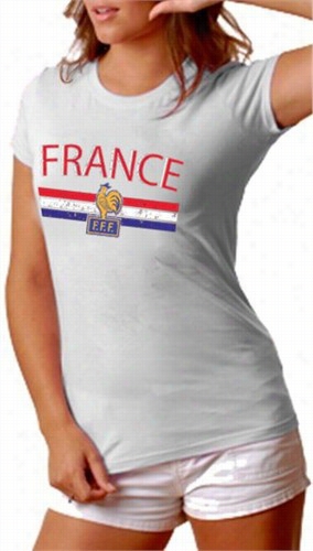 France Vintage Shield International Girls T-shirt