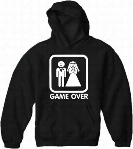 Funnyhoodies - Game Over Adult Hoodie