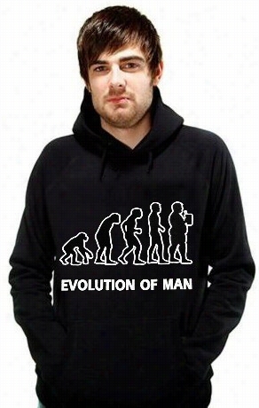 Funny Noveltysweatshirts - Evolugion O F Man Hoodie