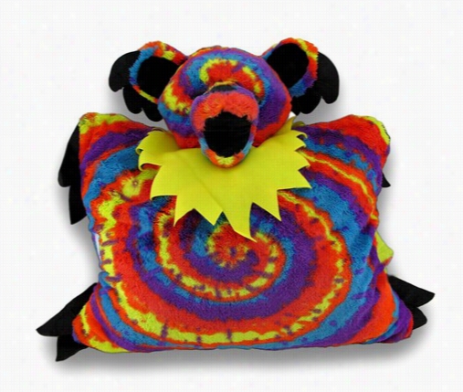 Grateful Dead Dancng Beear Stuffed Pilloww Pet