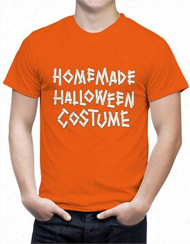 Haalloween Cosgume T-shirt - Home Made Halloween Costume Mens T-shirt