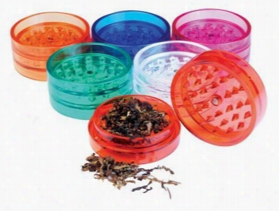 Herb Grinders - Assorted Economy Acrylic Herb Grinder