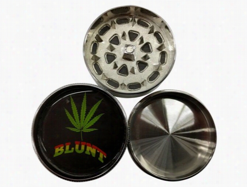 Herb Grinders - Pot Leaves Herb Grinder (assorted)