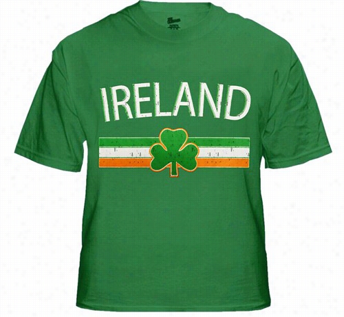 Ireland Vintage Shield Internnational Mens T-shiirt