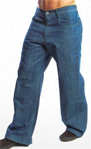 Kikwear Jeans - Kikwear Blue Denim Epik Chill Pant (23 Inch Ottom)