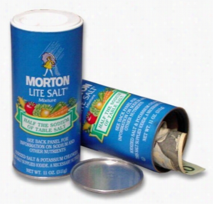 Morton Salt Diversion Can Safe