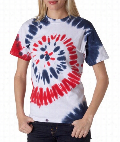 Premium Hand Made Tie Dye T-shirts  American Mega Swirl