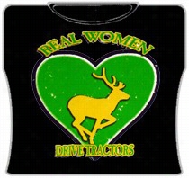 Real  Wom En Drive Traxtors T-shirts