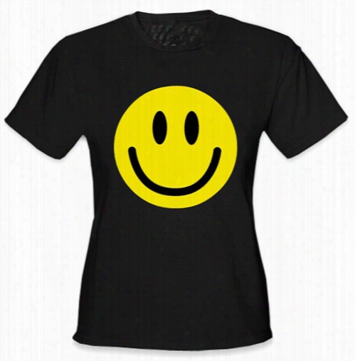 Smiley Face Igrls T-shirt