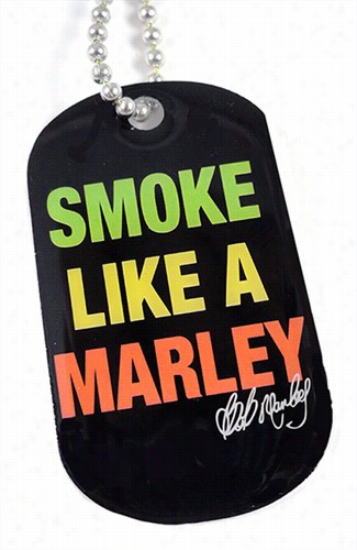 Smoke Like A Marley Dpg Tag Neckllace