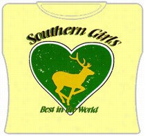 Sout Hern Girls, Bes T In The World Girls T-shirts