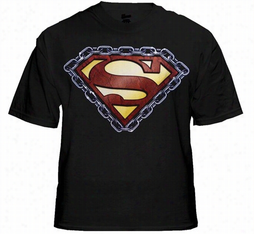 Superman Chained Shield T-shirt