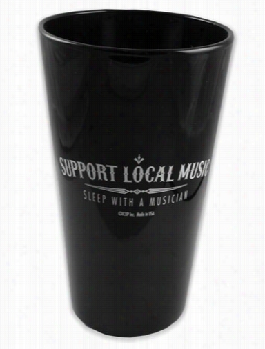 Support Local Music Pint Glass