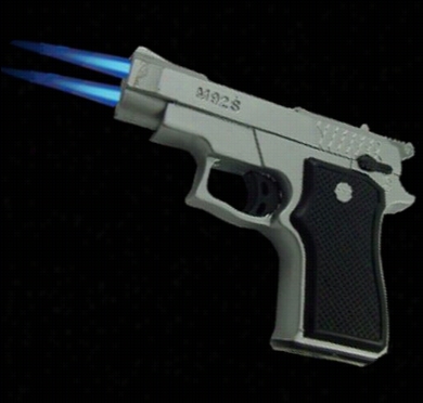 Doubled Laser Flame Gun Torch Ligter