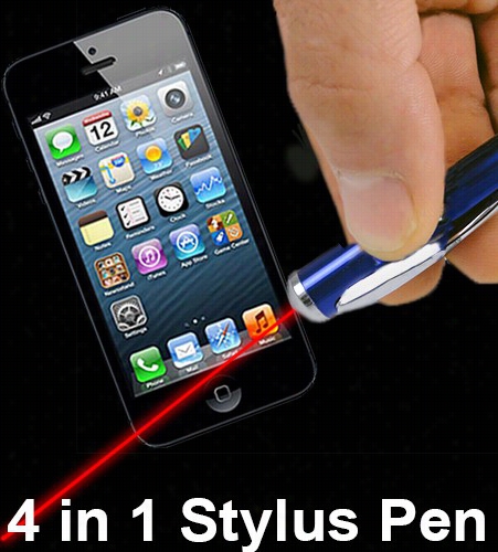 4 In 1 Stylus ,pen, Laser Pointet, Flash Light