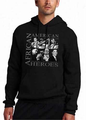 African American Hero Iconns Hoodie