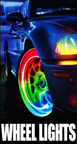 Amazing Color Chsnging Led Car And Bicycle Wheel Lights (pair)