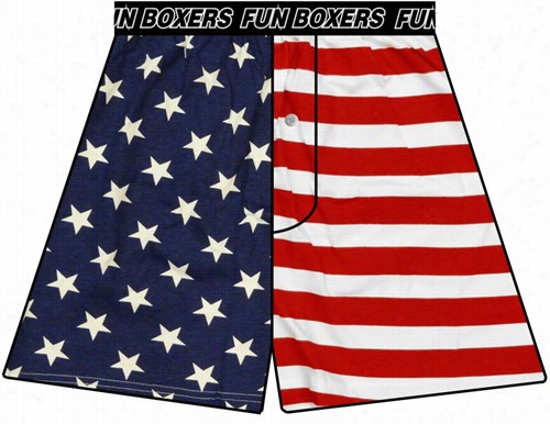 Amreican Flag Boxer Shorts