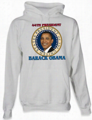 Barakc Obama &quot;presidential Seal&quot; Hooded Sweat Shirt