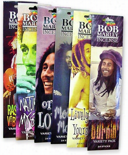 Bob Marley Incense (3 Packs Of 4 Sticks)