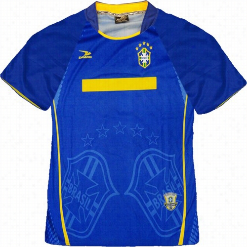 Brasil Prro Soccer Jersey :: Pro Ffutball Jersey (imperial Blue)