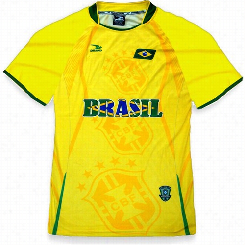 Brasil Pro Soccer Jersey :: Pro Futball Jersey (yellow)