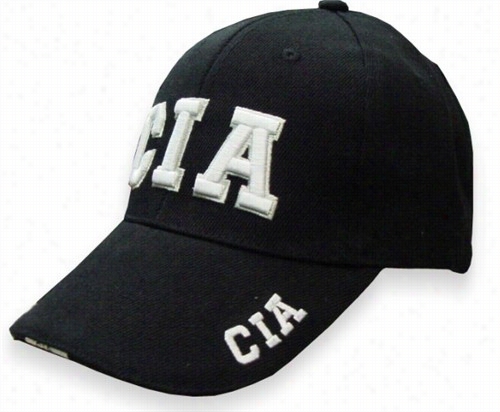 Cia Baseball Hat (black)