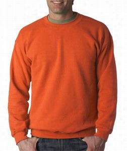 Crrewn Eck Swweatshirts For Men & Women-  Crewneck Sweatshirt (orange)