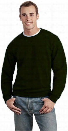 Crew Neck Sweatshirts For Men & Women - Crewneck Sweatshirt (forest Green)