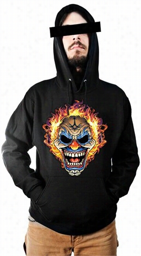 Evil Carnival Clown Hoodie