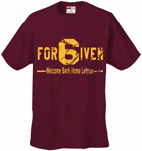 For6iven Lebron Cleveland Mens T-shirt