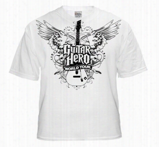 Guitar Hero World Tour  &quot;winged Ade&quot; T-shirt