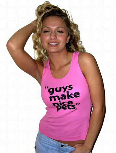 Guys Make Nice Pet Tank Top