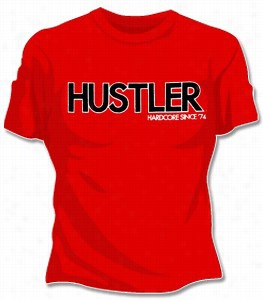 Hustler Classic Girls T-shirt (red)