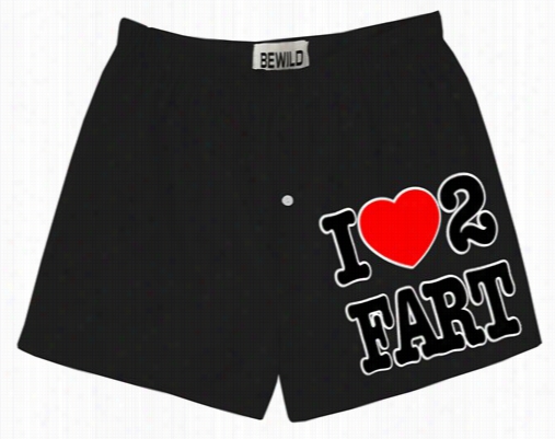 I Love Fartig Boxer Shhortts