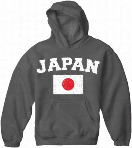 Japan Vintage Flag International Hoodie