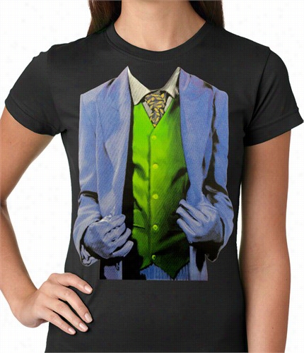 Joker Tuxedo Ladies  T-shiirt