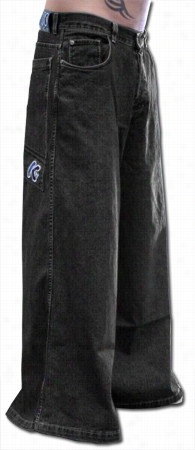 Kikwear Jeans -k Ikwear 38&quot; Severe Skater Pants (black Denim)