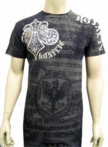 Konfflic Royalty Fleur D Lis T-shirt (black)