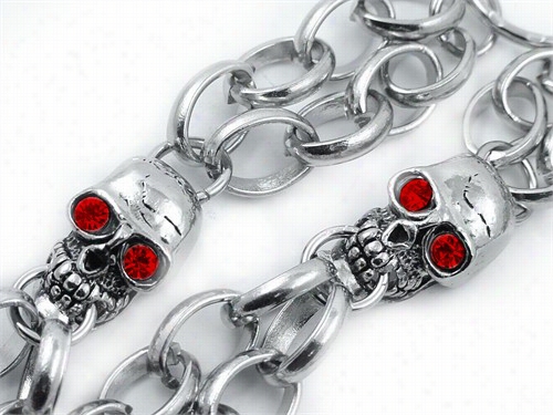 New Blood Eyes Skull Jean Chain