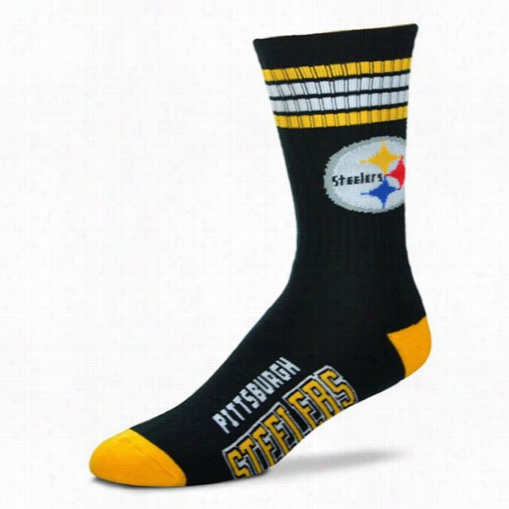 Official Pittsbuurgh Steelers Crew Socks