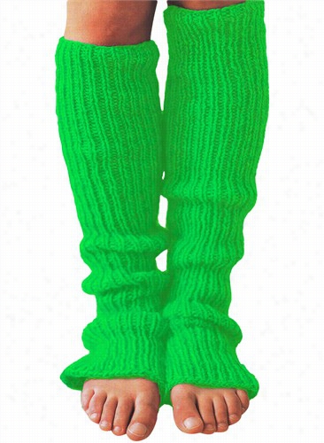 Pair Of K Nit Leg Warmers