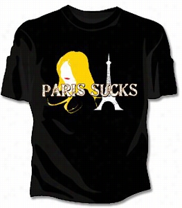 Paris Sucks Girls T-shirt